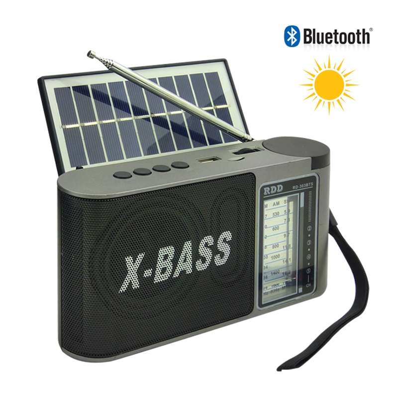 Radio Solar Bluetooth recargable modelo RD-303BT – imeXtec