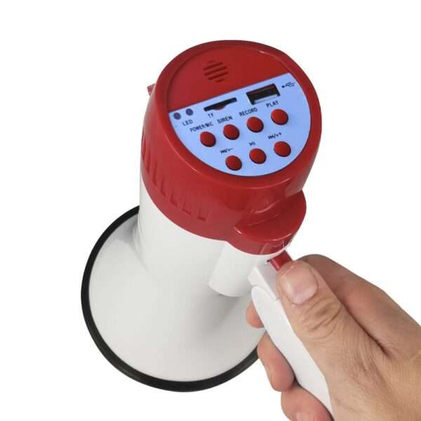 Megafono 20w Usb microsd Recargable Mlab - Imagen 2