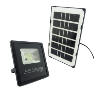 Projector Solar 25 Watt 46 LED Panel Solar Y Control Remoto