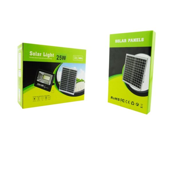 Projector Solar 25 Watt 46 LED Panel Solar Y Control Remoto - Imagen 2