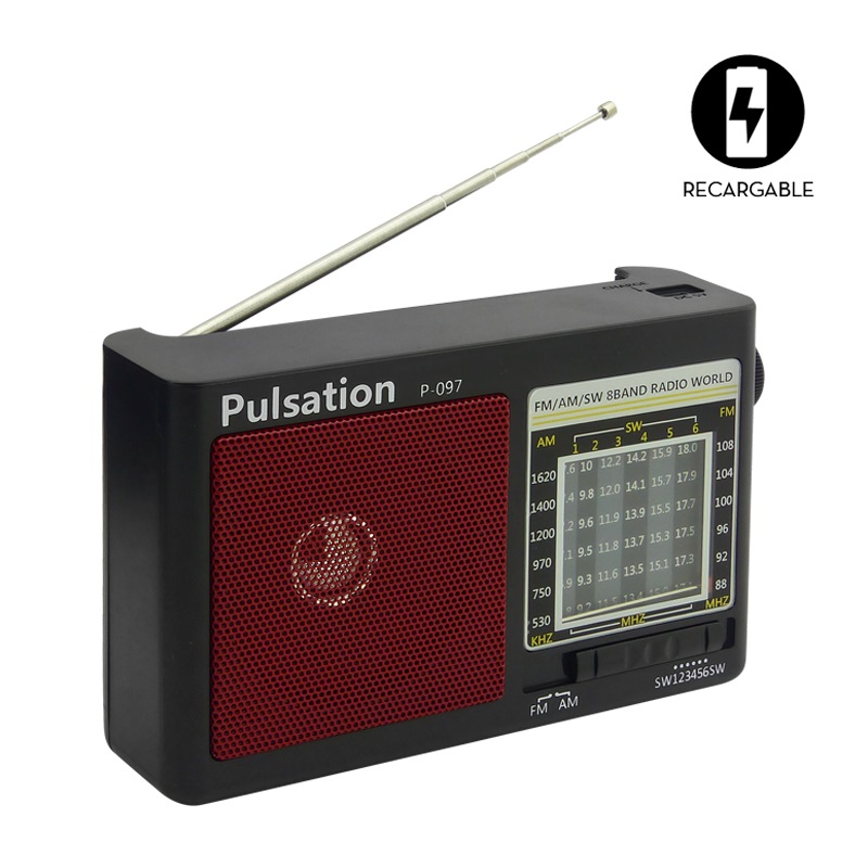 Radio Multibanda Recargable Modelo P-097 – imeXtec