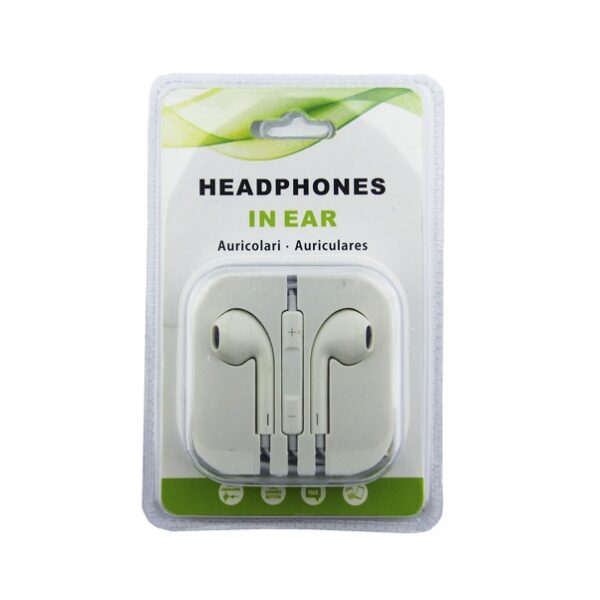 Audifono In Ear Con Microfono Modelo HY-1201 - Imagen 2