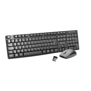 Kit Teclado y Mouse Inalambrico Tecmaster Multimedia