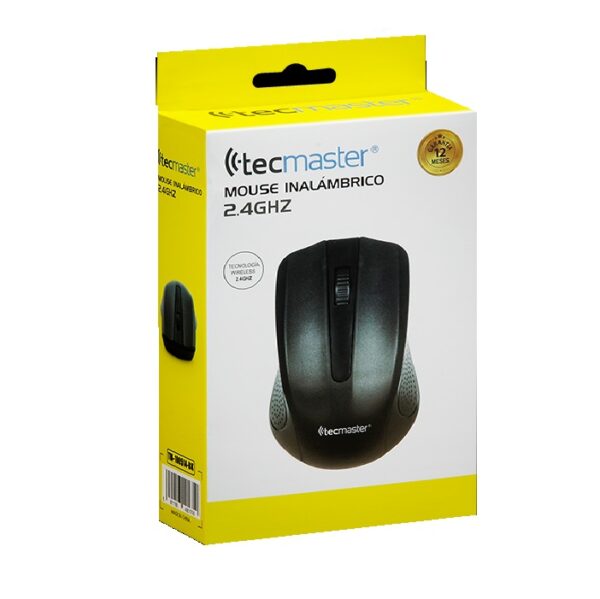 Mouse Inalambrico Tecmaster Tm-100514 Negro - Imagen 2