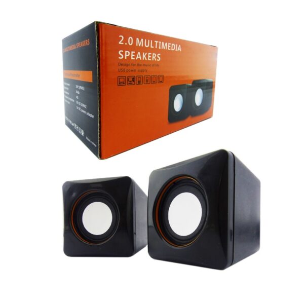 Parlantes Para Pc Con Regulador De Volumen - Imagen 2