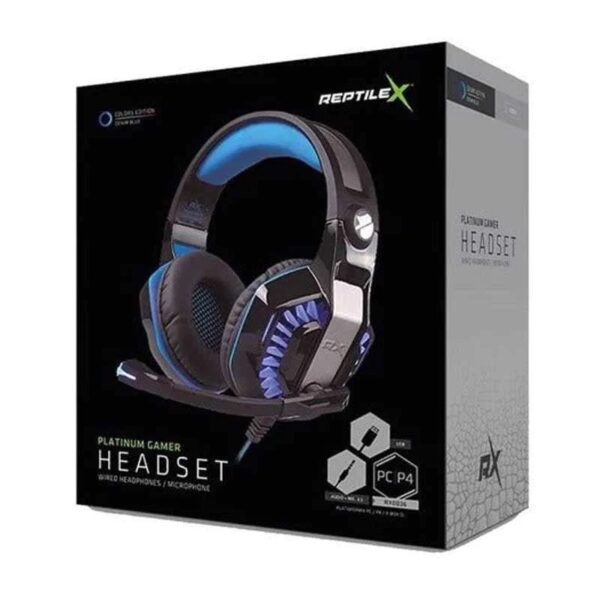 Audifonos Premium Reptilex Gamer Rx0036 - Imagen 2
