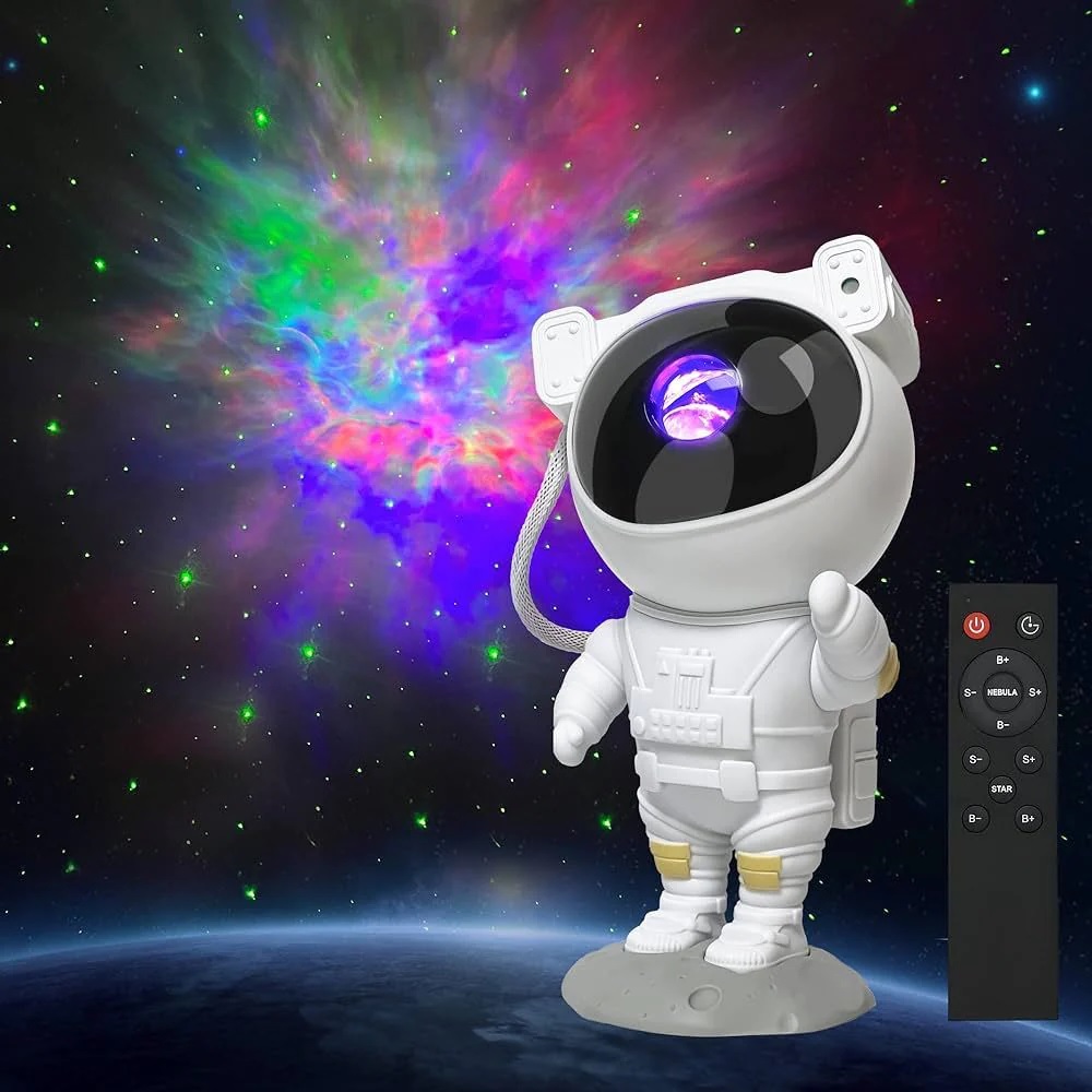 Lampara Proyector Astronauta De Galaxia Rgb – imeXtec