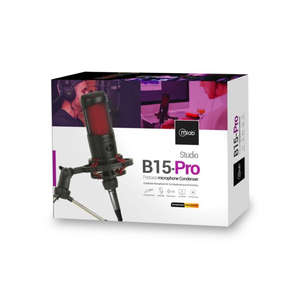 Microfono Condensador Studio B15 Mlab - Imagen 4