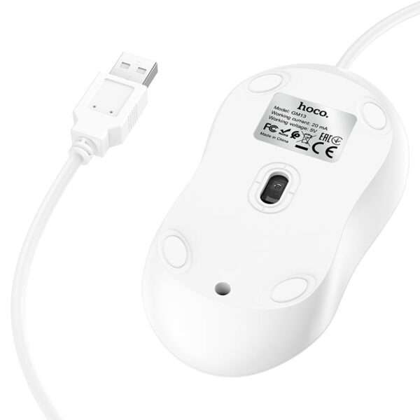 Mouse con Cable Usb Hoco GM13