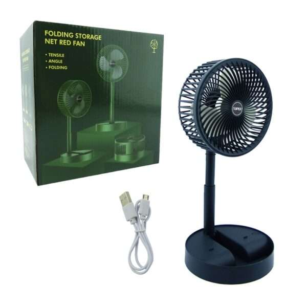 Ventilador Con Porta Smartphone Recargable - Imagen 3
