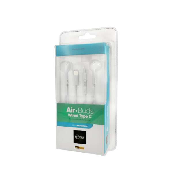 Audifonos Con Cable Tipo C Air Buds Wired   Mlab - Imagen 2