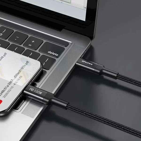 Cable Usb Tipo C Metro100W Awei