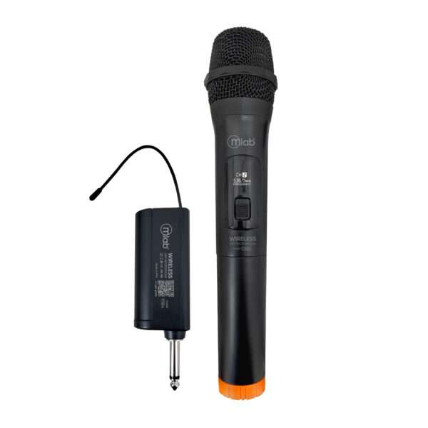 Microfono Inalambrico Uhf Recargable Malb