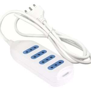 Alargador Electrico 5 Metros 4 Entradas Dblue