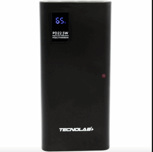 Bateria Externa 22.5W 20000 MAH Tecnolab