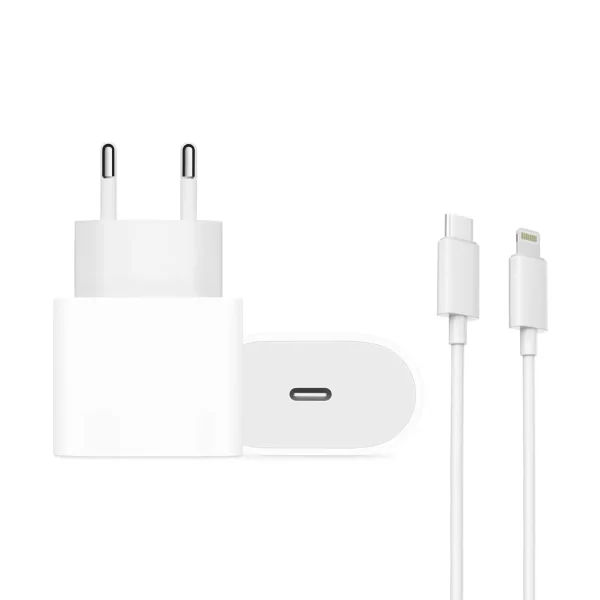 Cargador Iphone 20W + Cable OEM1