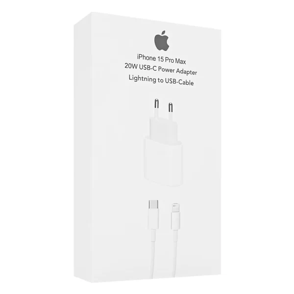 Cargador Iphone 20W + Cable OEM1