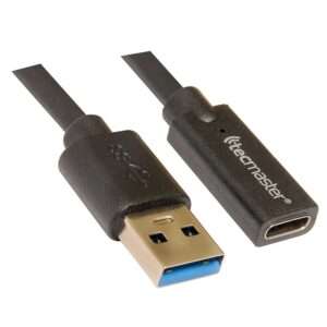 Cable Usb 3.0 A Tipo C Hembra 1.5 mts Tecmaster