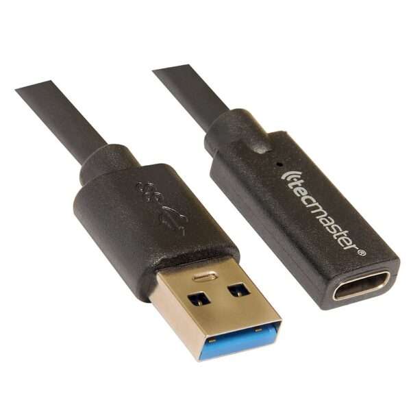 Cable Usb 3.0 A Tipo C Hembra 1.5 mts Tecmaster