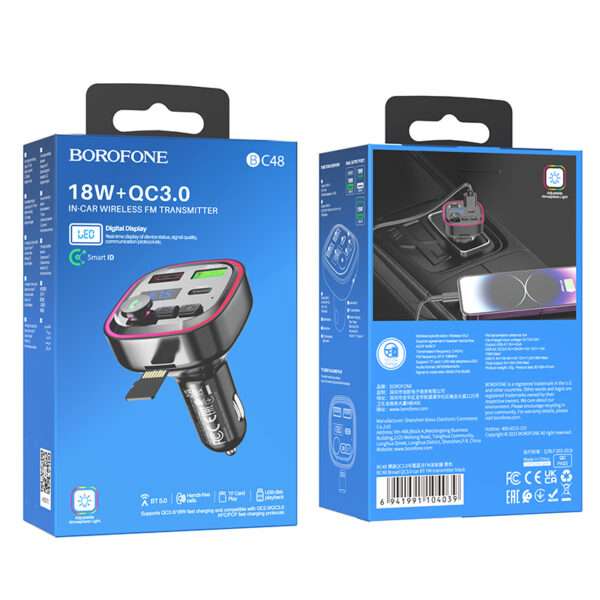 Transmisor Bluetooth Bc48 Borofone