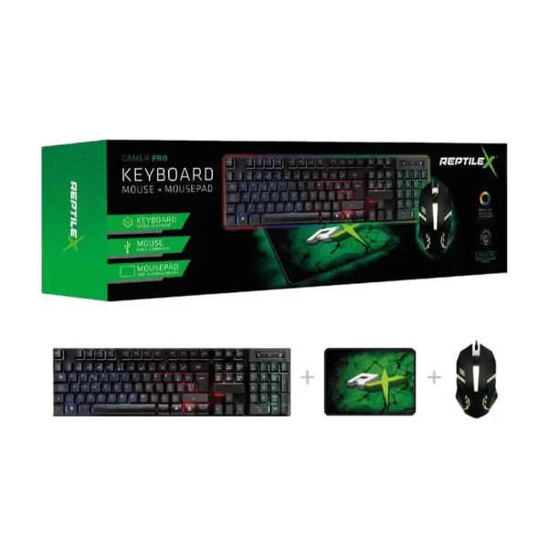 Kit Gamer 3 en 1 ReptileX