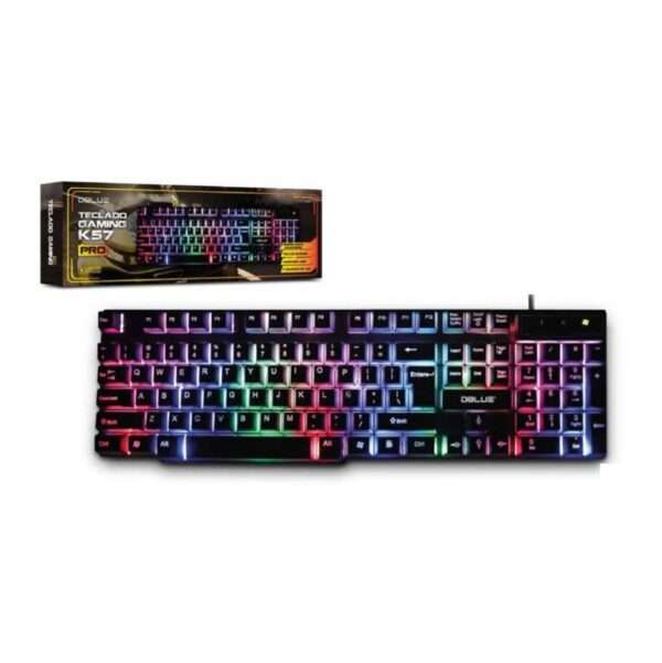 Teclado gamer retroiluminado Dblue