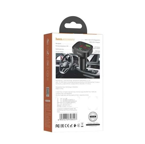 Transmisor Fm Bluetooth Hoco E59