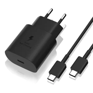 Cargador Celular Tipo C 25W + cable Tipo C Samsung Alternativo