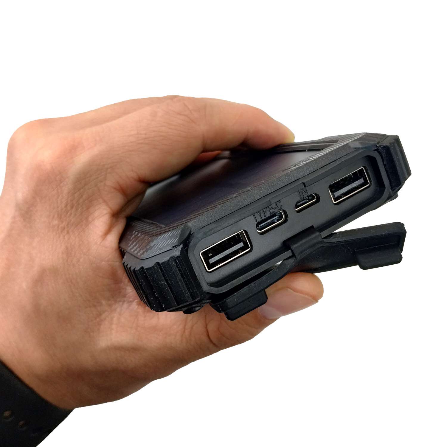 Bateria Externa Solar 10.000mAh Mlab