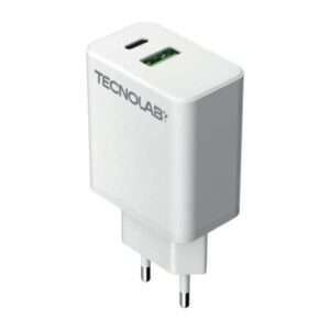 Cargador Pared 2 USB C 45W Tecnolab