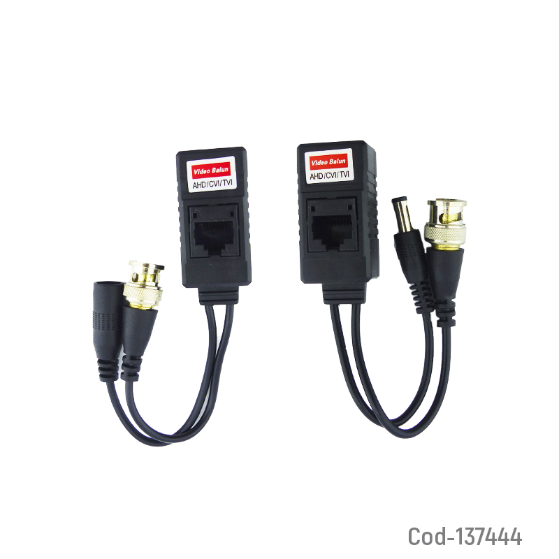 Balun Para Video Con Terminal Doble