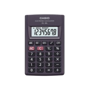 Calculadora Bolsillo 8 Digitos Casio Hl-4a-W