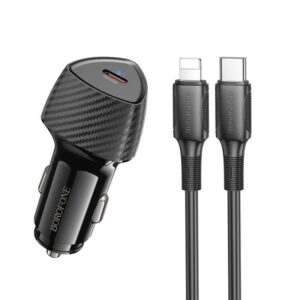 Cargador Para Auto Borofone bz34b iphone