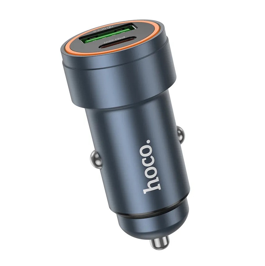cargador auto hoco z57a 30w