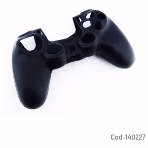 Funda negra de silicona para control PlayStation 5