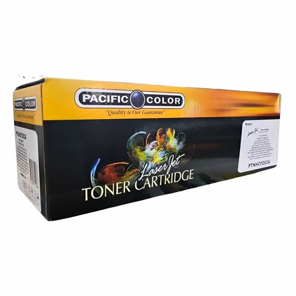 Caja del tóner negro Pacific Color CF283A 83A