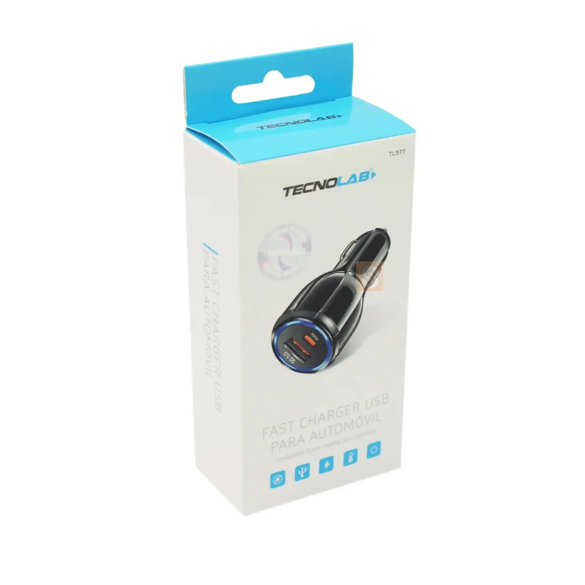 Cargador para Automóvil 60W Tecnolab