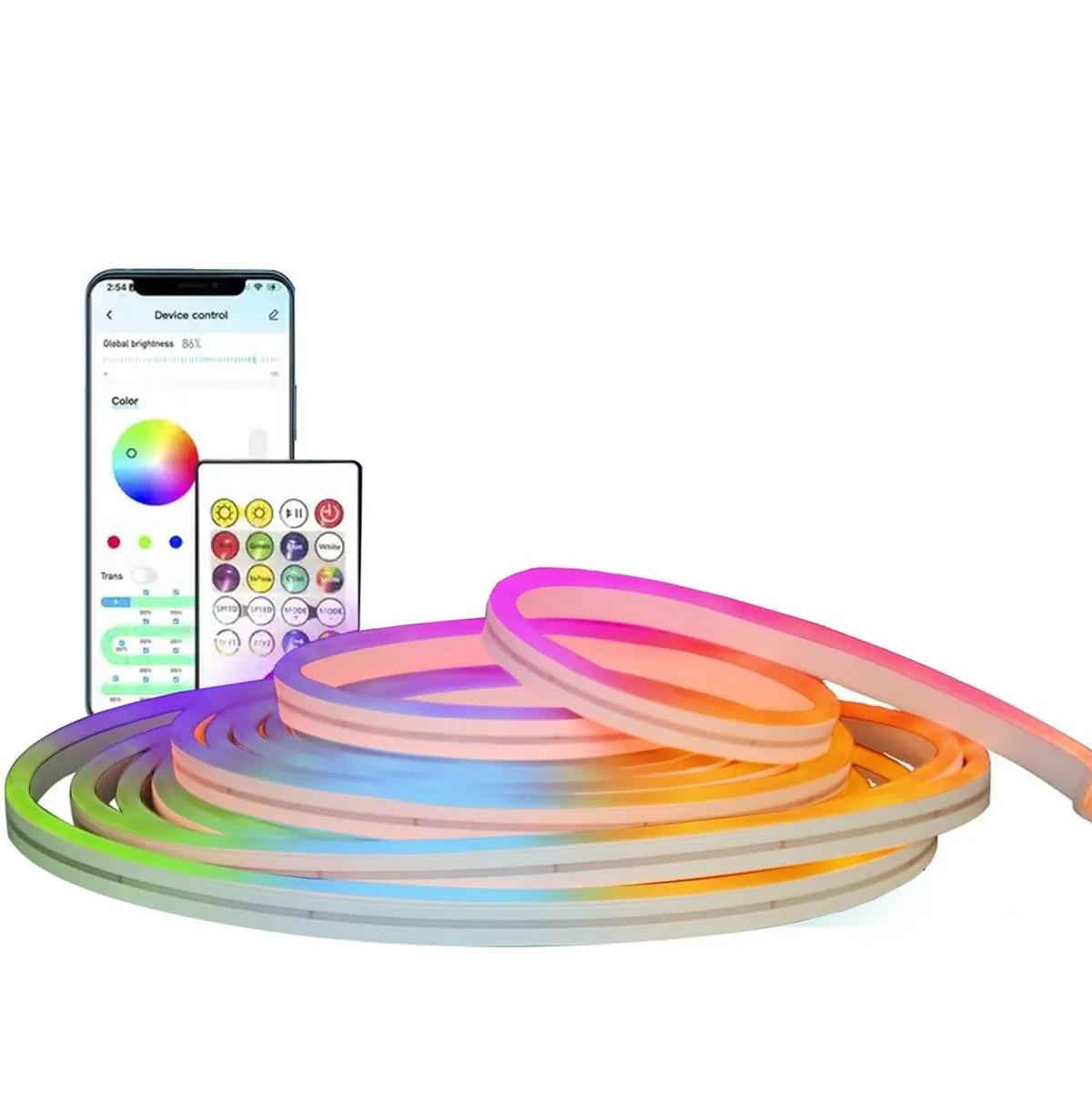 Cinta Neón RGB 3 Metros Bluetooth
