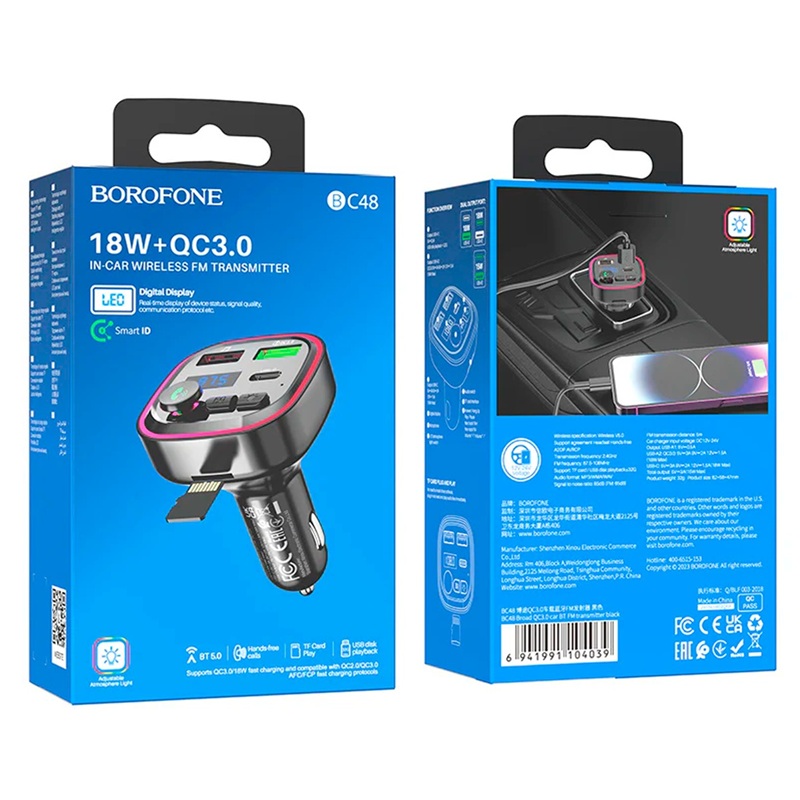 Transmisor Fm BC48 Borofone