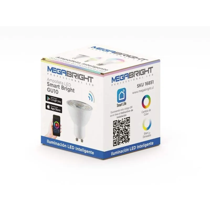 Ampolleta Smart LED GU10 5W