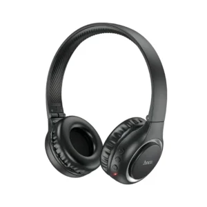 Audífonos Hoco W41 negros con diadema ajustable