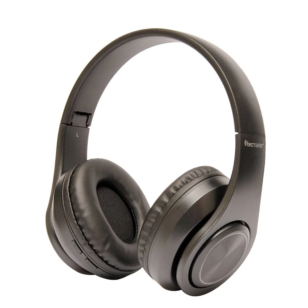 Audífonos inalámbricos Tecmaster TM-300525 negros