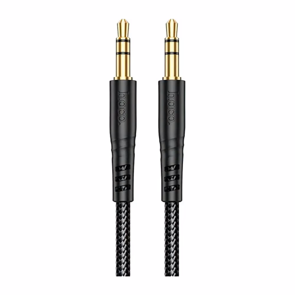 Cable auxiliar Hoco UPA24 de 1 metro con conectores Jack 3,5 mm