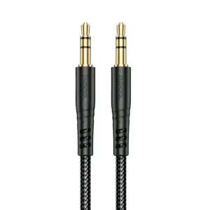 Cable auxiliar Hoco UPA24 de 1 metro con conectores Jack 3,5 mm