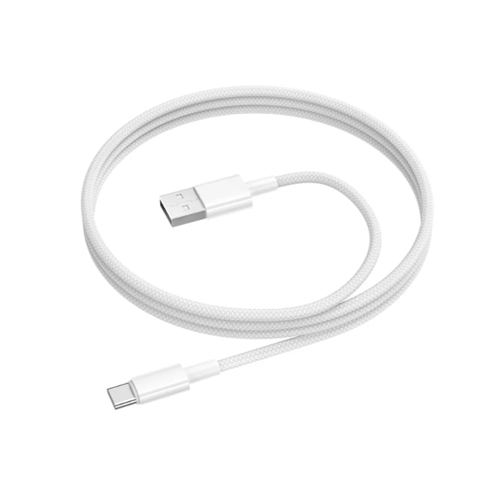 Cable USB-A a USB-C Borofone BX117 blanco de 1 metro SKU 4827