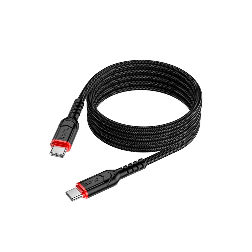 Cable USB-C a USB-C Hoco X59 trenzado de 2 metros SKU 4841