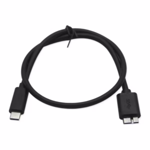Detalle de conectores del cable USB Tipo C a Micro USB B 3.0 en Talca - Imextec