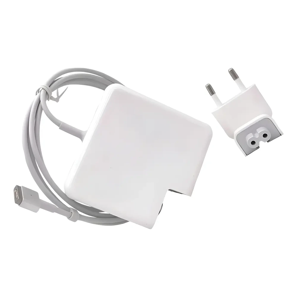 Cargador MacBook Air con cable enrollado y enchufe desmontable