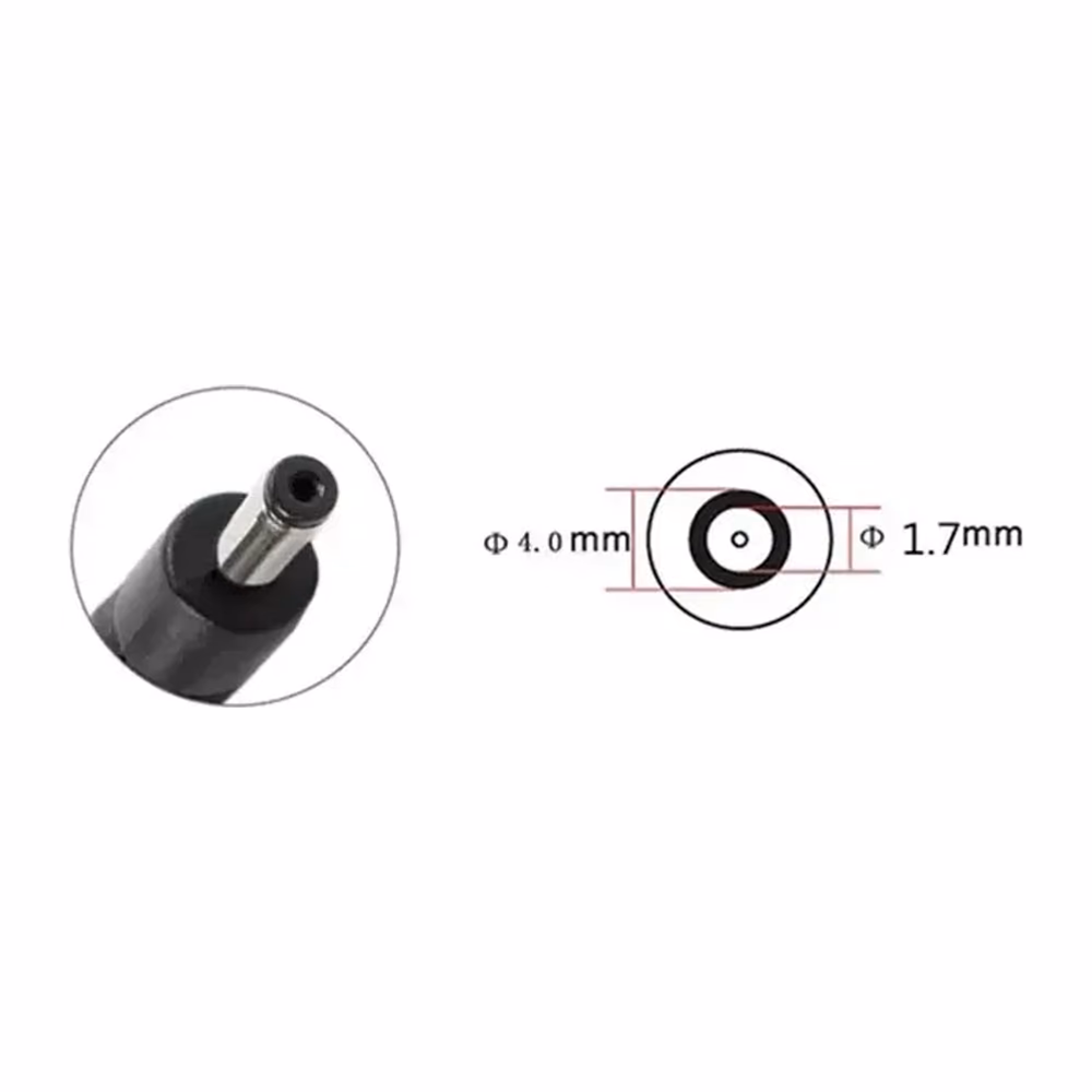 Detalle del conector Lenovo 4.0 x 1.7 mm SKU 4903