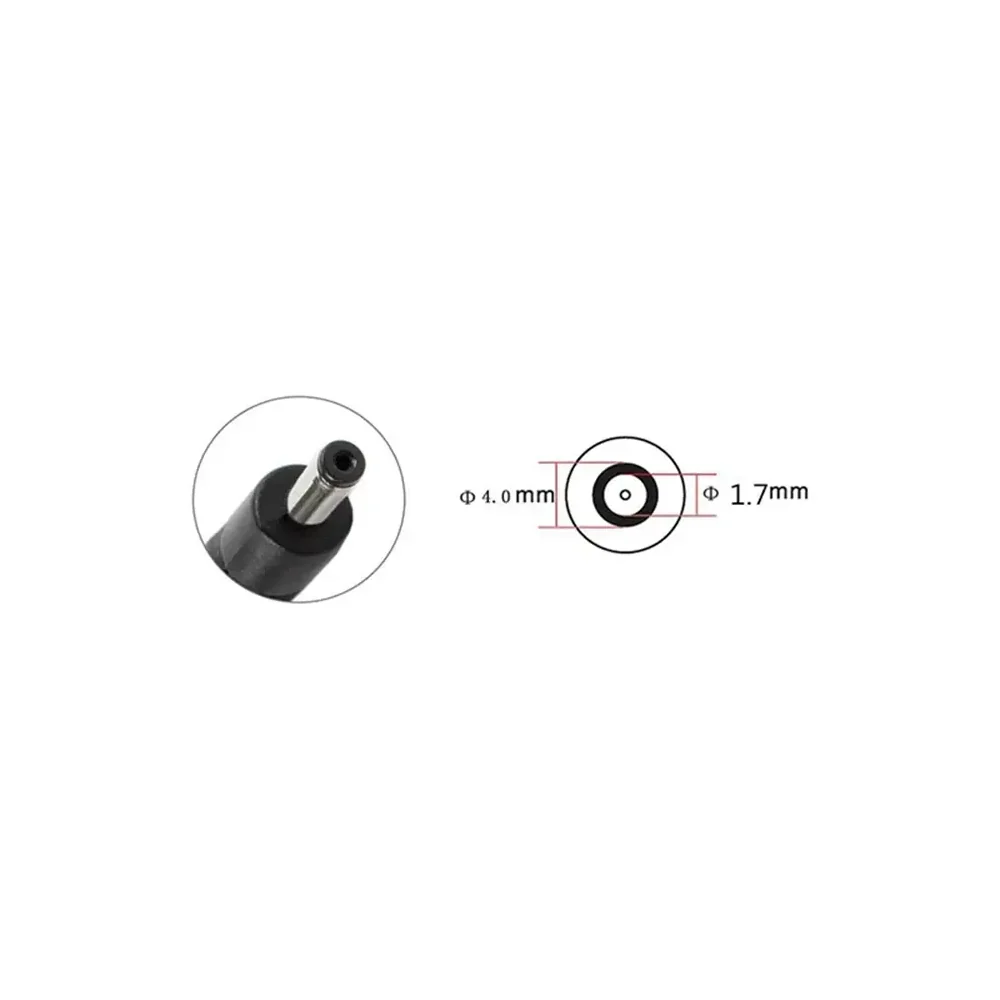 Detalle del conector Lenovo 4.0 x 1.7 mm SKU 4903